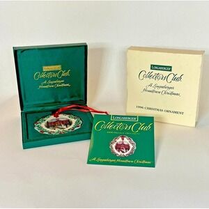 Longaberger Collectors‎ Club Hometown Christmas Ornament 1996